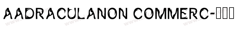 AaDraculaNon Commerc字体转换